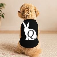 Q-anon Rabbit Logo Doggie Tank thumb 2