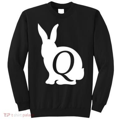 Q-anon Rabbit Logo Sweatshirt