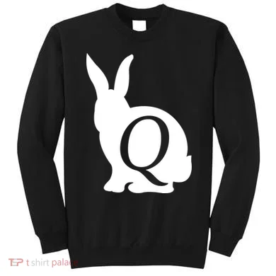 Q-anon Rabbit Logo Sweatshirt