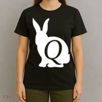 Q-anon Rabbit Logo T-Shirt thumb 4