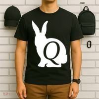Q-anon Rabbit Logo T-Shirt thumb 6