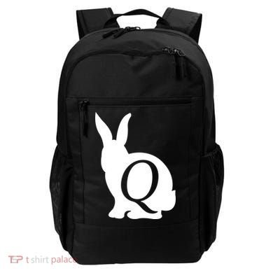Q-anon Rabbit Logo Backpack