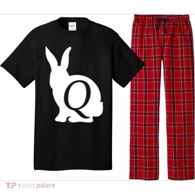 Q-anon Rabbit Logo Pajama Set