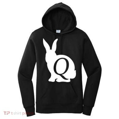 Q-anon Rabbit Logo Women's Hoodie