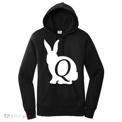 Q-anon Rabbit Logo Women's Hoodie