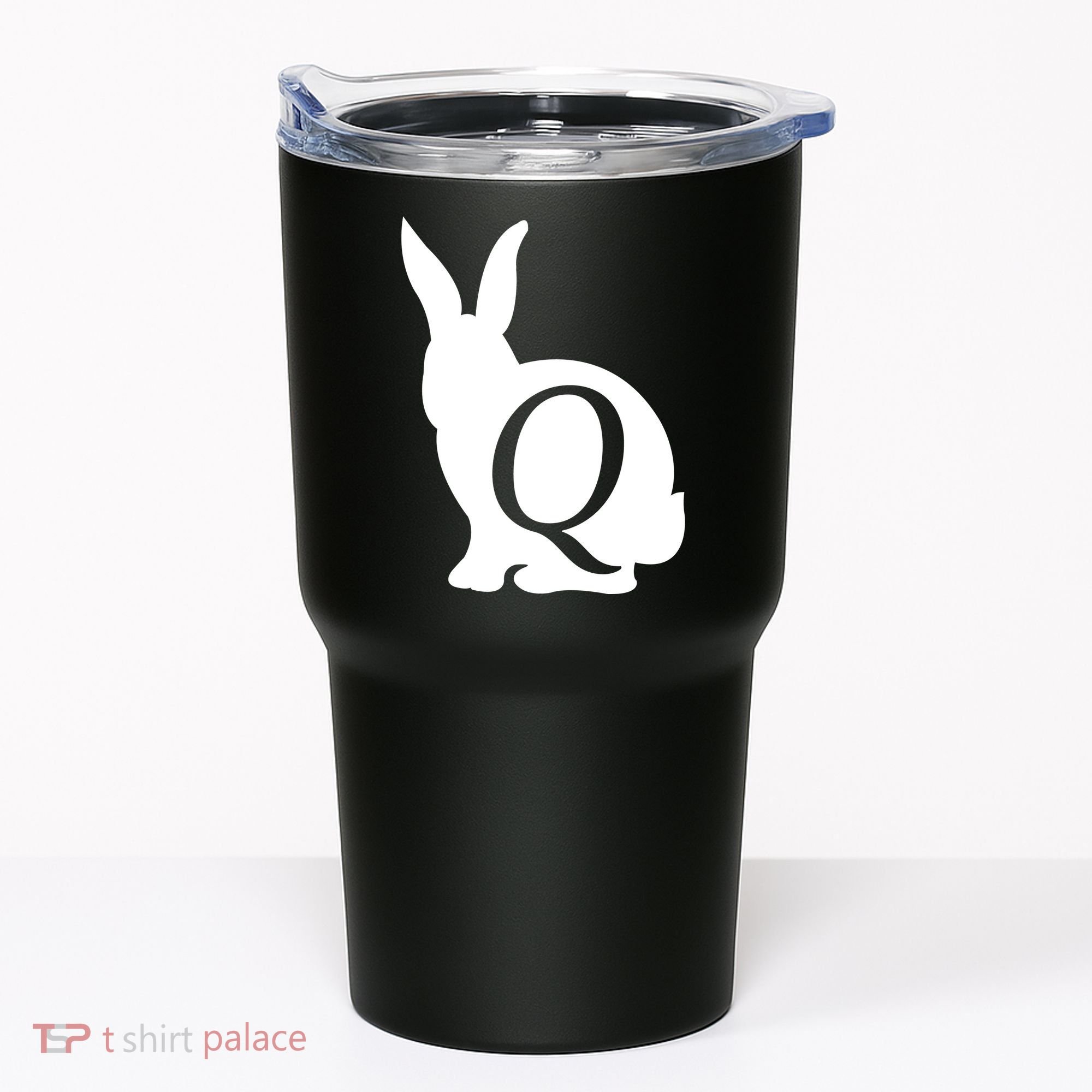 Q-anon Rabbit Logo Tumbler