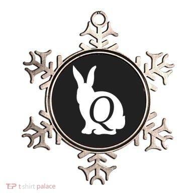 Q-anon Rabbit Logo Ornament