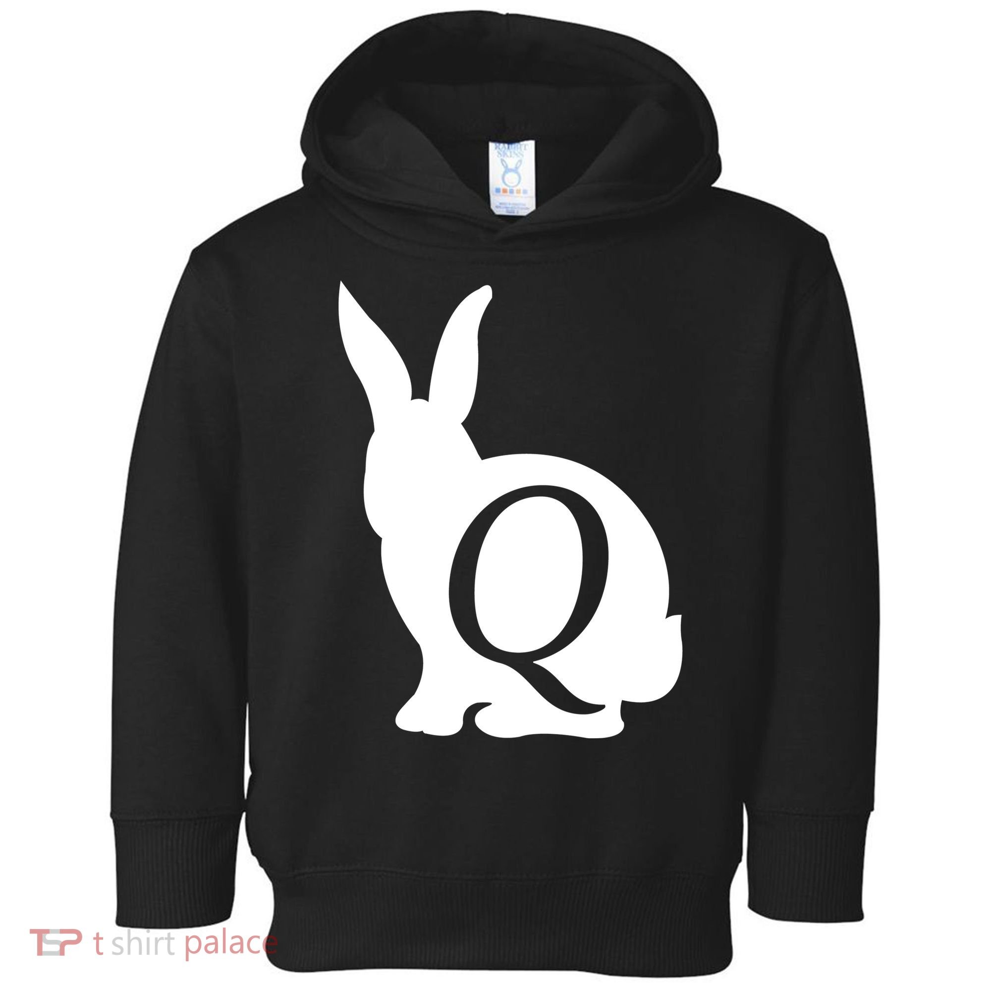 Q-anon Rabbit Logo Toddler Hoodie