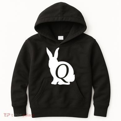 Q-anon Rabbit Logo Kids Hoodie