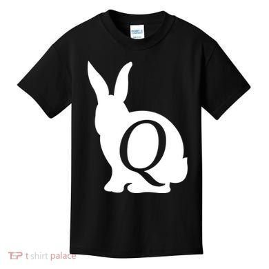 Q-anon Rabbit Logo Kids T-Shirt