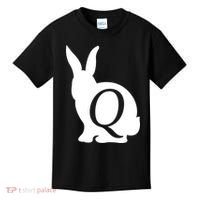 Q-anon Rabbit Logo Kids T-Shirt thumb 0
