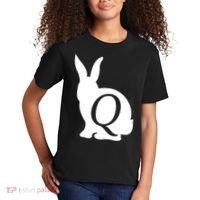 Q-anon Rabbit Logo Kids T-Shirt thumb 2