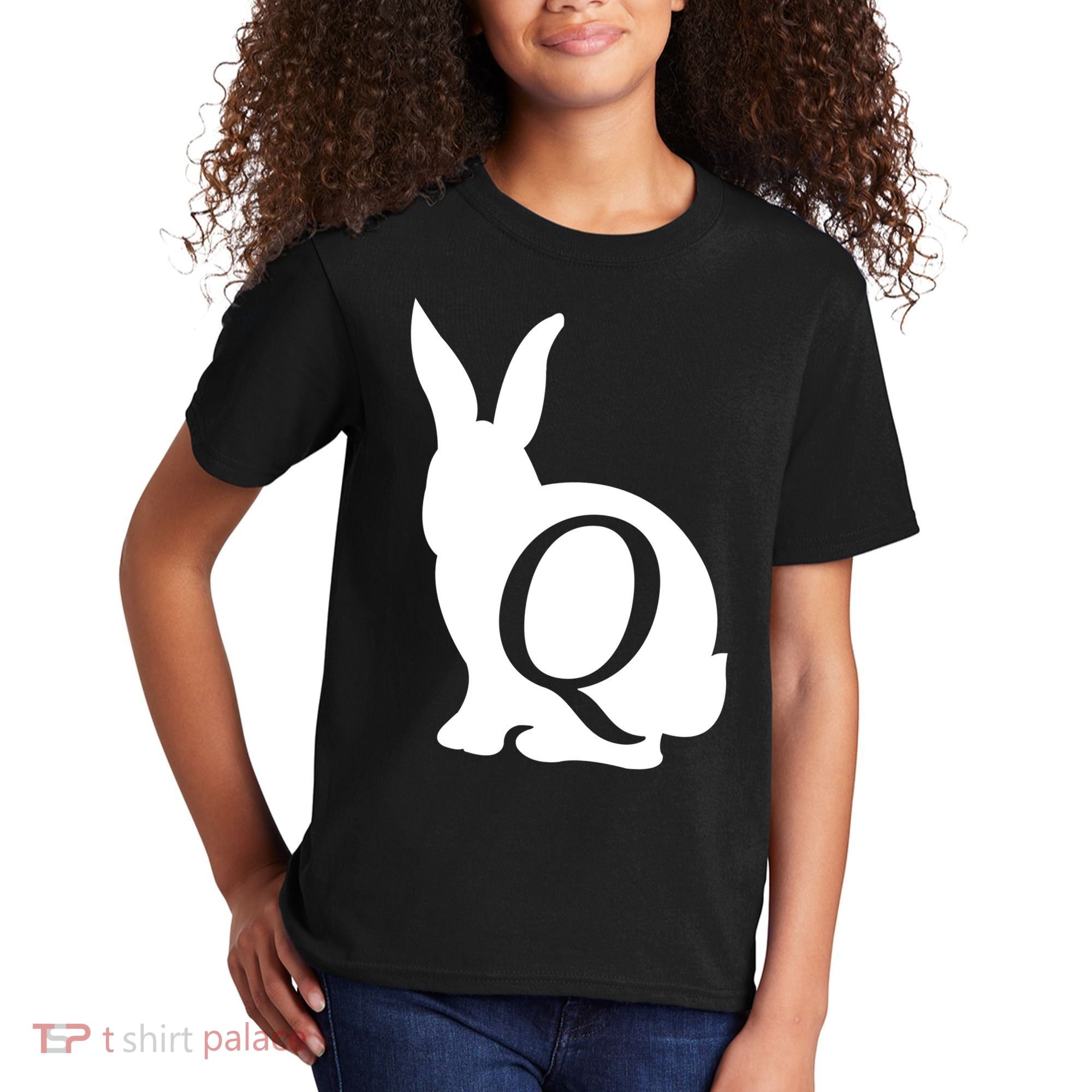 Q-anon Rabbit Logo Kids T-Shirt
