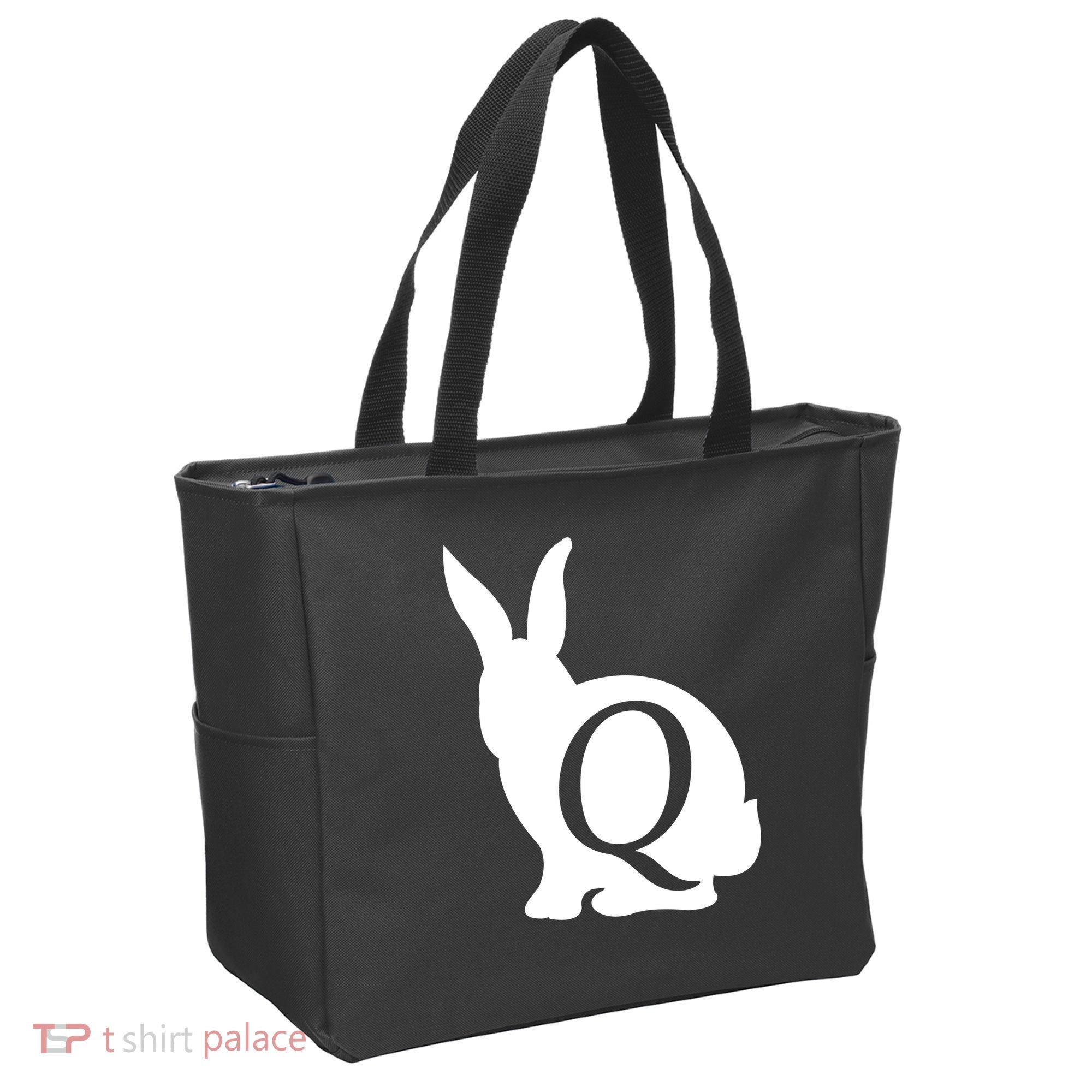 Q-anon Rabbit Logo Tote Bag