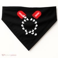 Q Anon Red Pill Qanon USA-Made Doggie Bandana thumb 0