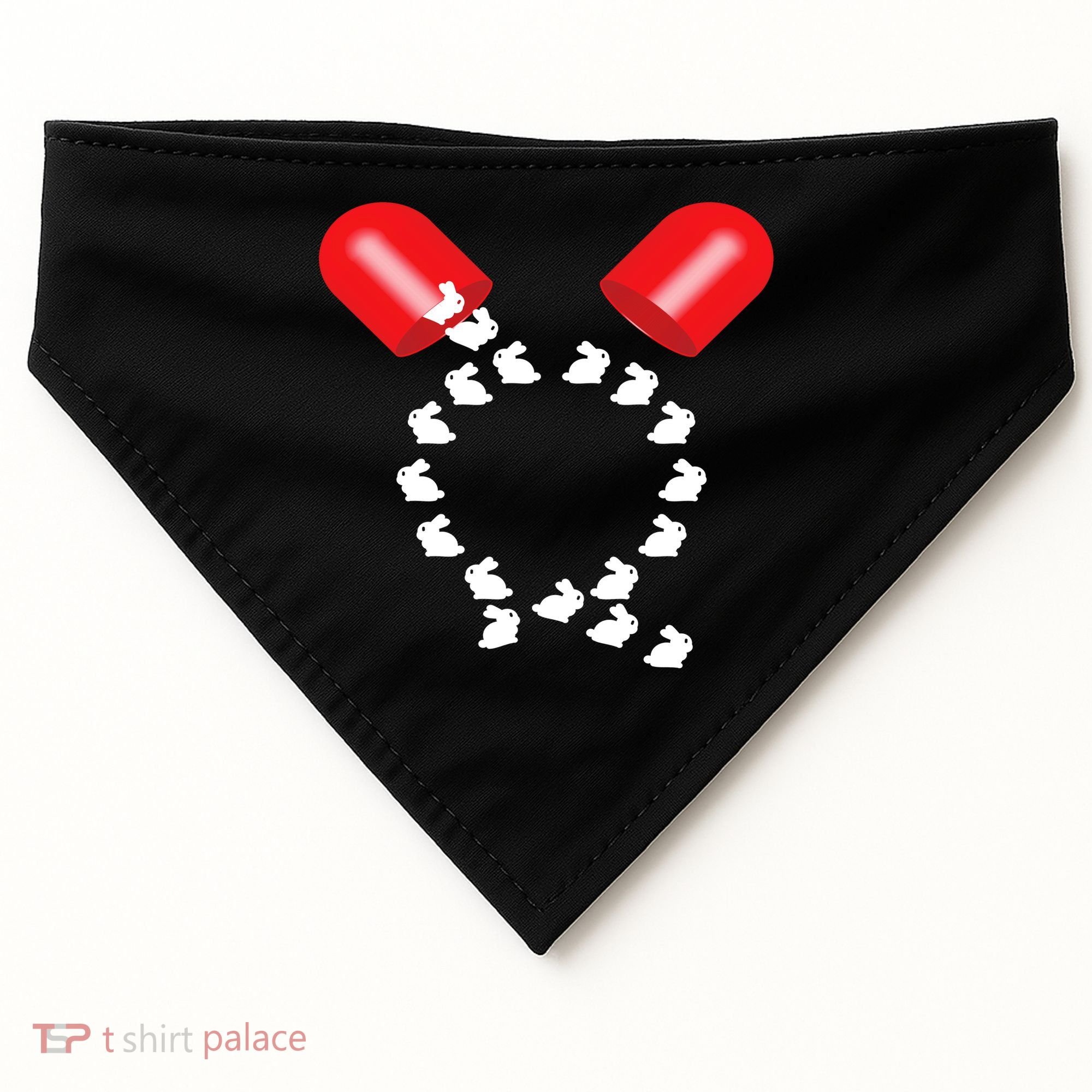 Q Anon Red Pill Qanon USA-Made Doggie Bandana