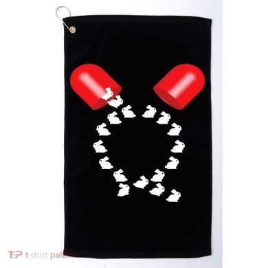 Q Anon Red Pill Qanon Golf Towel
