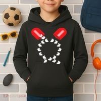 Q Anon Red Pill Qanon Kids Hoodie thumb 2