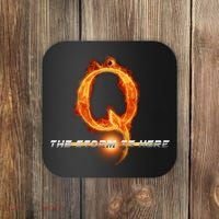 Q-Anon The Storm Is Here Coaster thumb 0