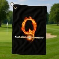 Q-Anon The Storm Is Here Golf Towel thumb 1