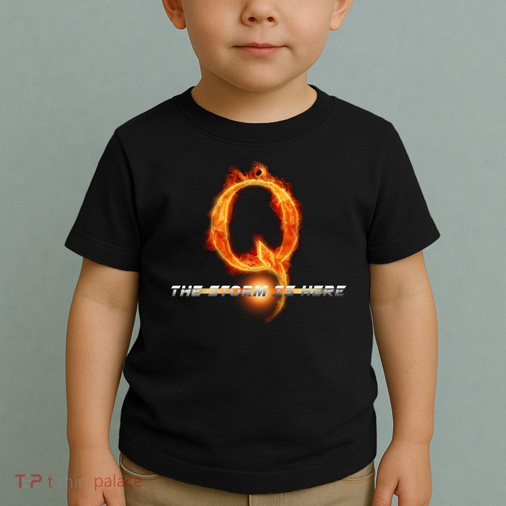 Q-Anon The Storm Is Here Toddler T-Shirt
