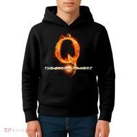 Q-Anon The Storm Is Here Kids Hoodie thumb 4