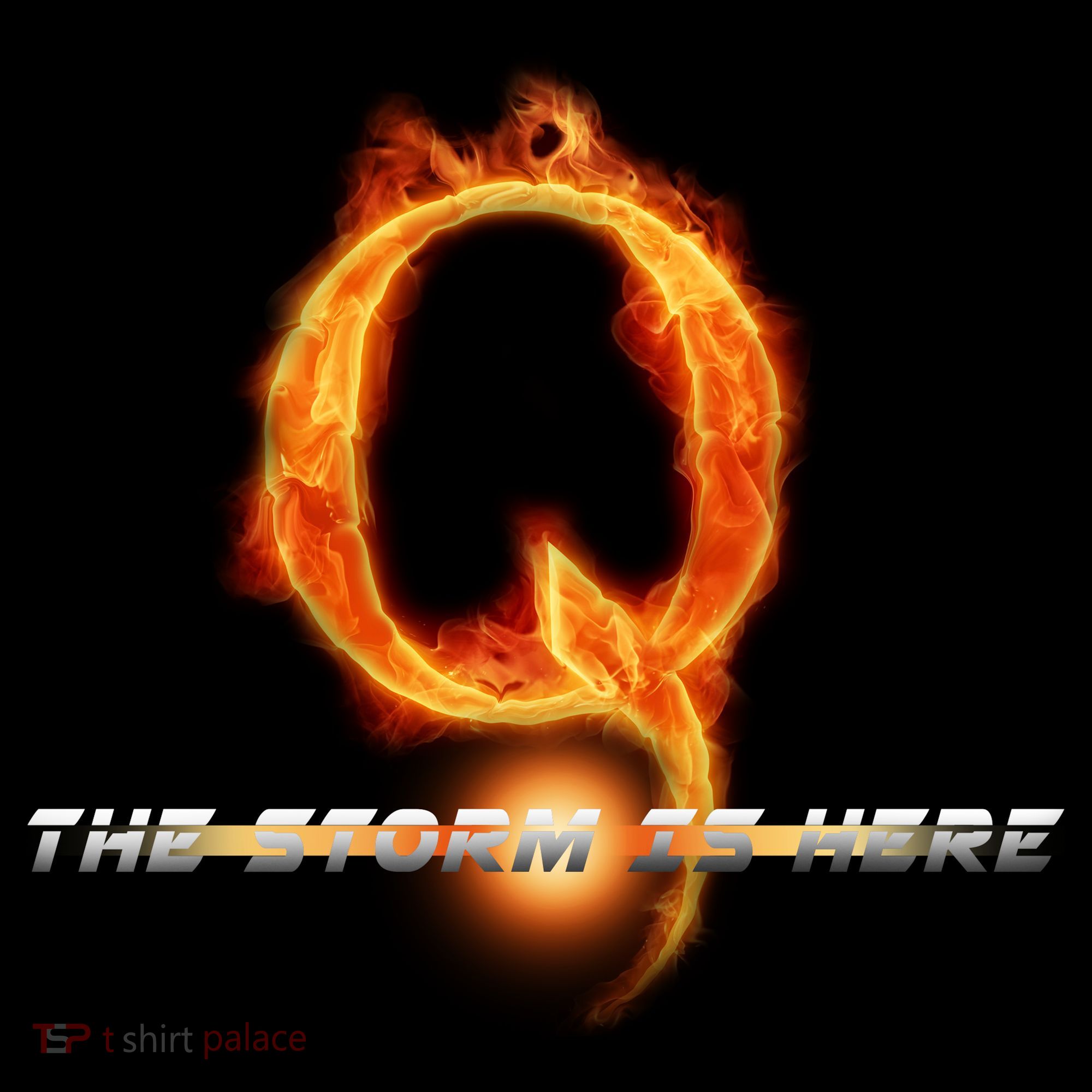 Q-Anon The Storm Is Here Kids Hoodie