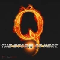 Q-Anon The Storm Is Here Kids Long Sleeve Shirt thumb 2
