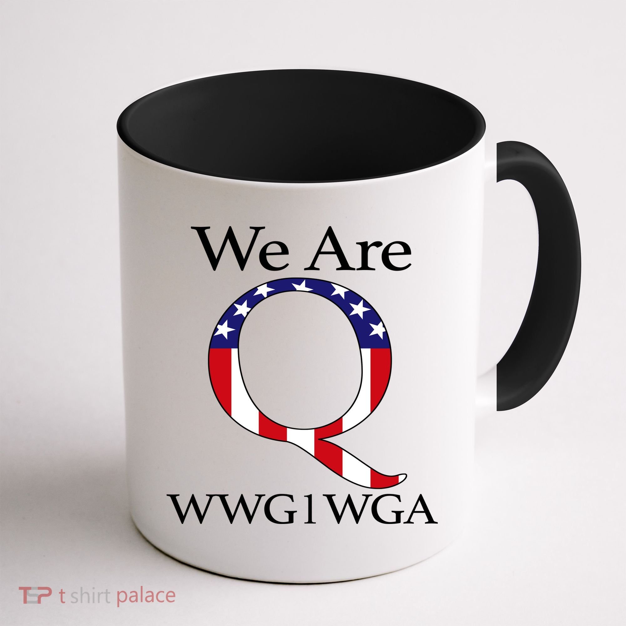 Q Anon We Are WWG1WGA Qanon Coffee Mug