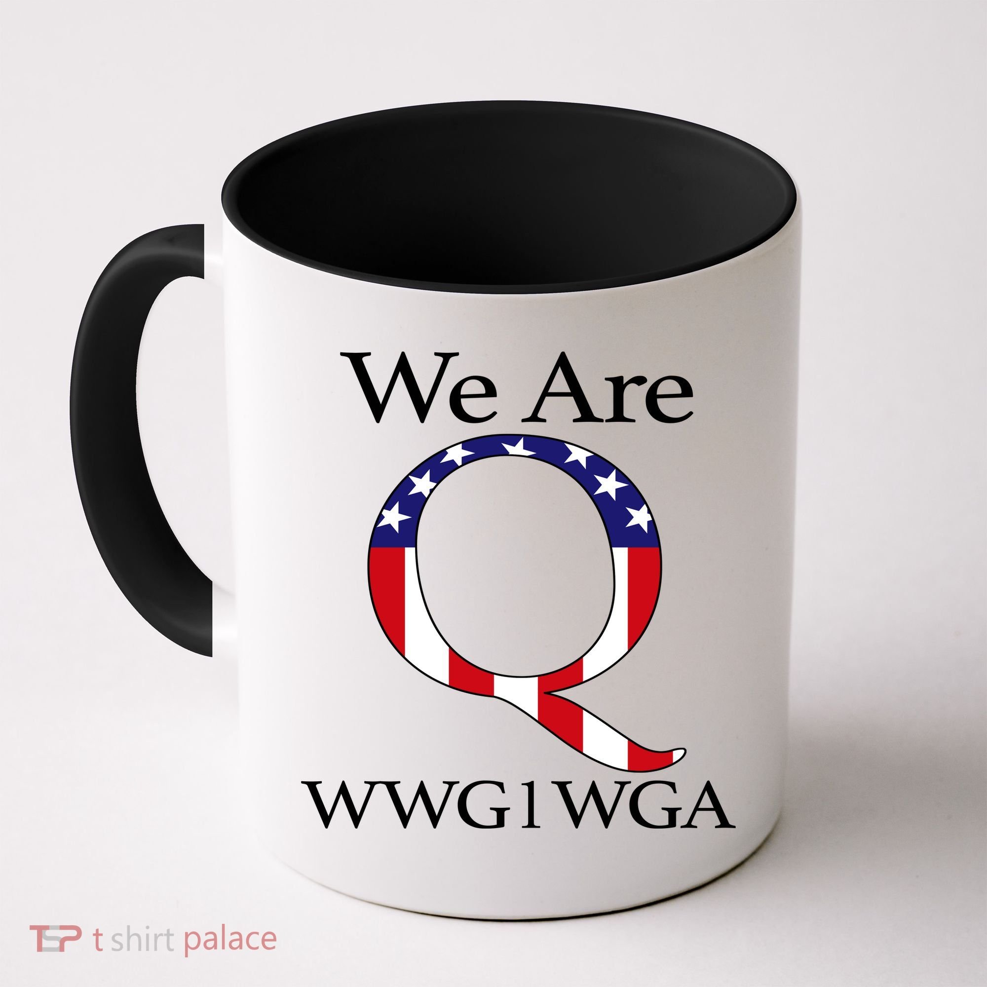 Q Anon We Are WWG1WGA Qanon Coffee Mug