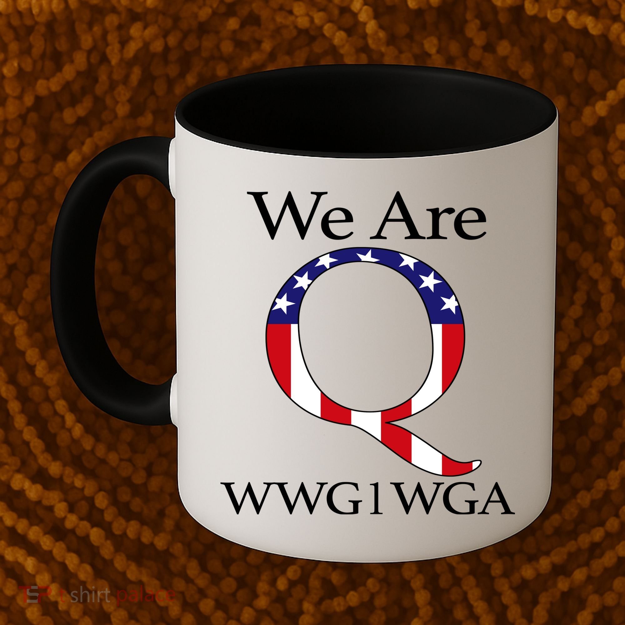 Q Anon We Are WWG1WGA Qanon Coffee Mug