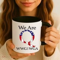 Q Anon We Are WWG1WGA Qanon Coffee Mug thumb 3