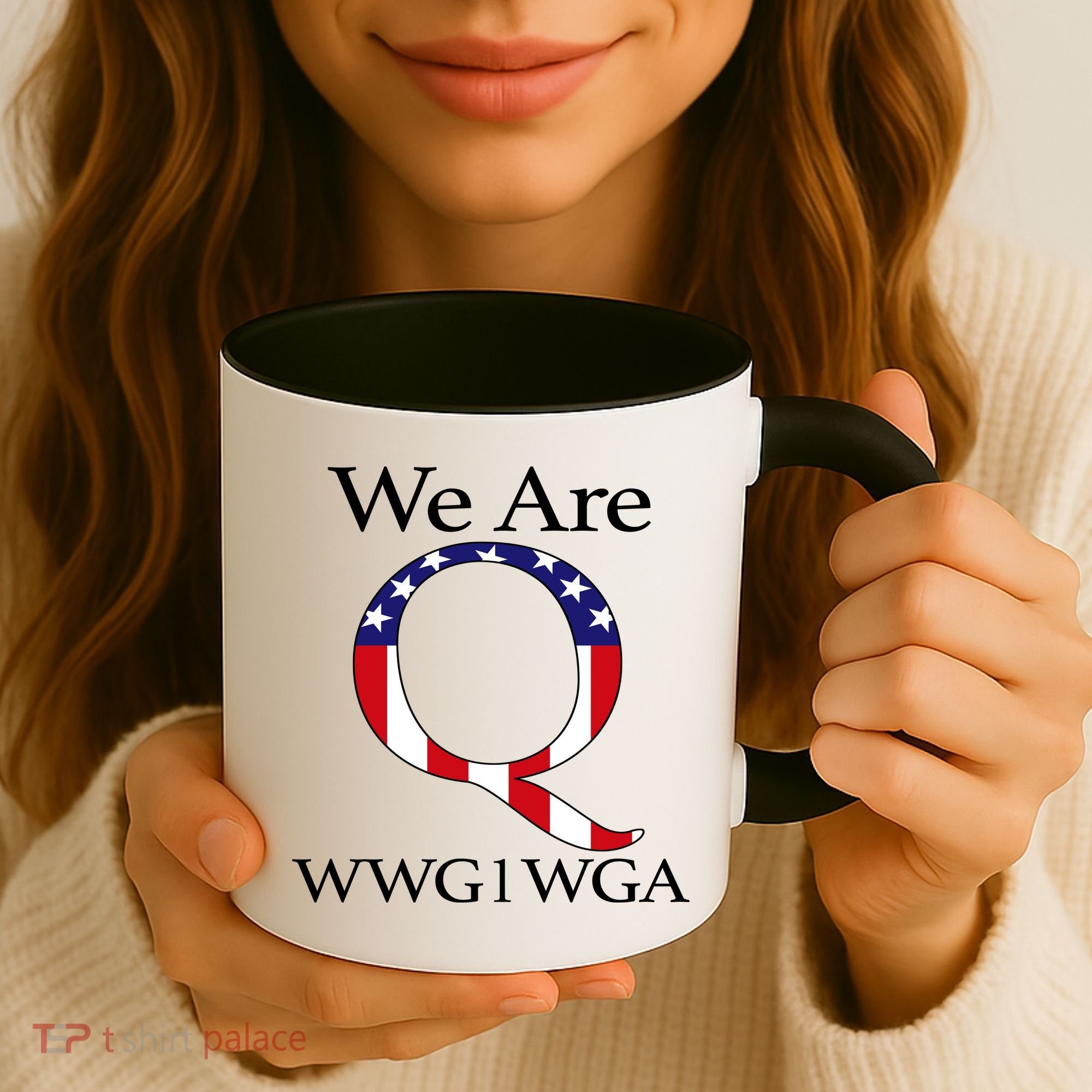 Q Anon We Are WWG1WGA Qanon Coffee Mug