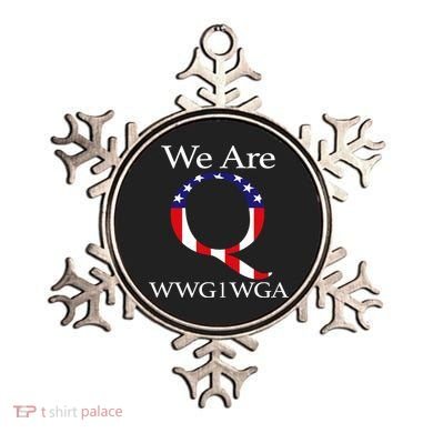 Q Anon We Are WWG1WGA Qanon Ornament
