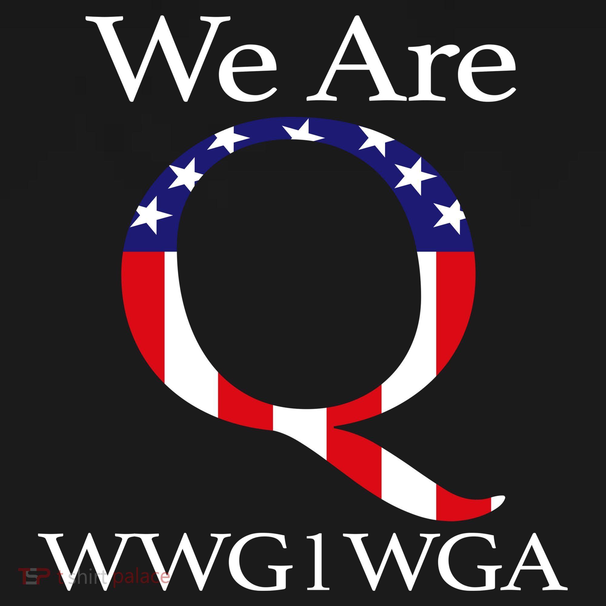 Q Anon We Are WWG1WGA Qanon Ornament