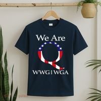 Q Anon We Are WWG1WGA Qanon T-Shirt thumb 2
