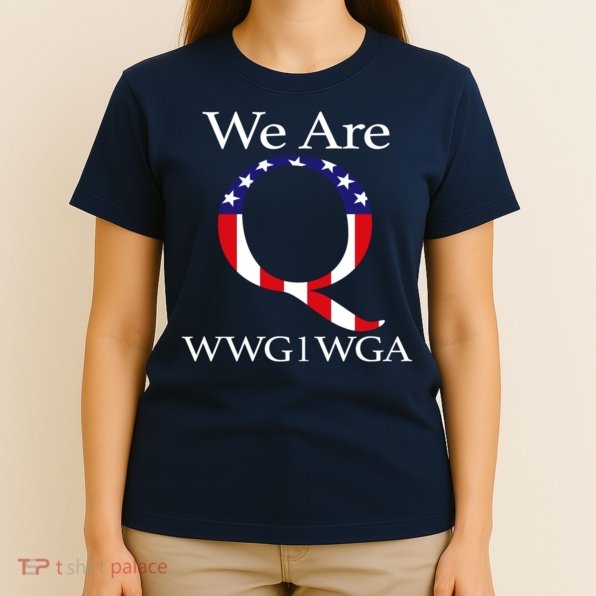 Q Anon We Are WWG1WGA Qanon T-Shirt