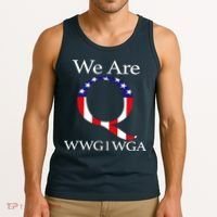 Q Anon We Are WWG1WGA Qanon Tank Top thumb 3
