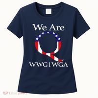 Q Anon We Are WWG1WGA Qanon Women's T-Shirt thumb 0