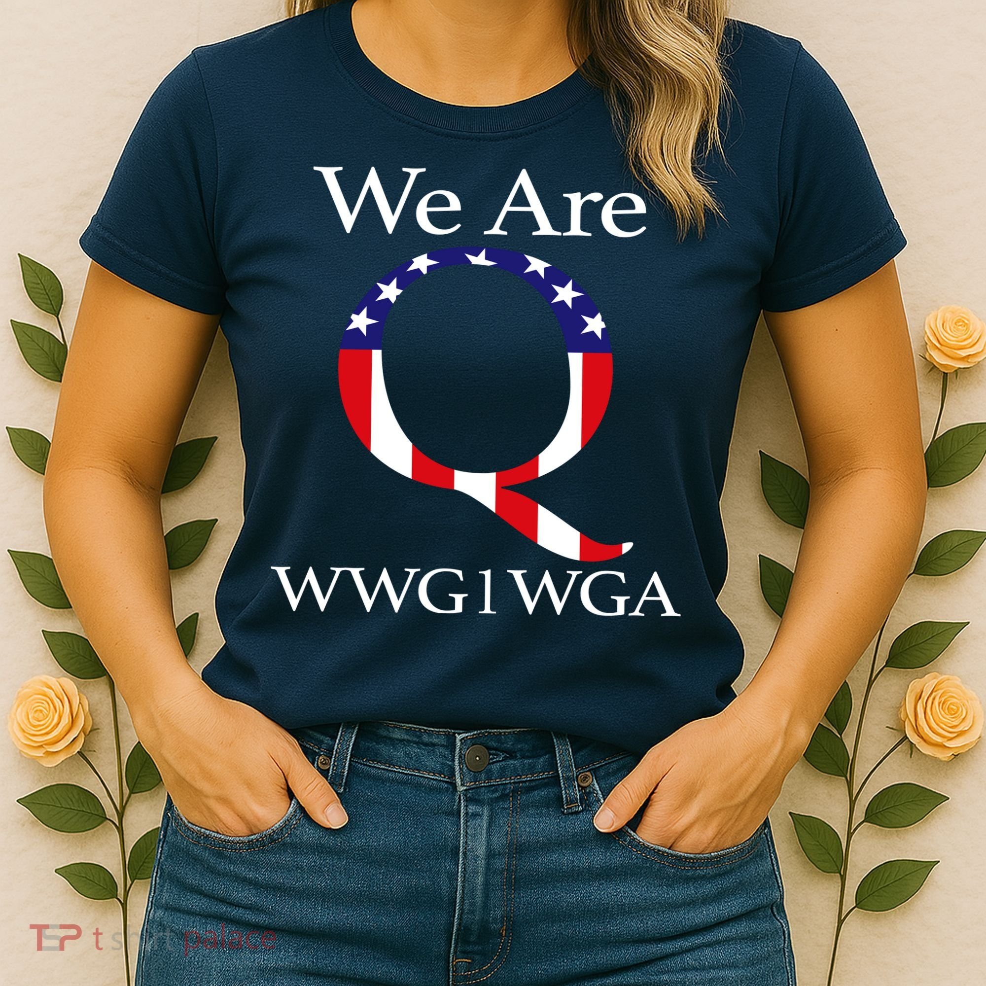 Q Anon We Are WWG1WGA Qanon Women's T-Shirt