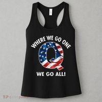 Q Anon Where We Go One We Go All  Women's Tank Top thumb 3