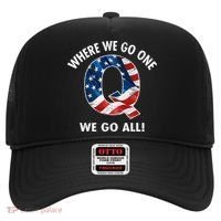 Q Anon Where We Go One We Go All  Hat thumb 0
