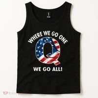 Q Anon Where We Go One We Go All  Tank Top thumb 2