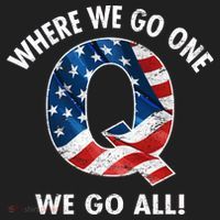 Q Anon Where We Go One We Go All  Golf Towel thumb 3