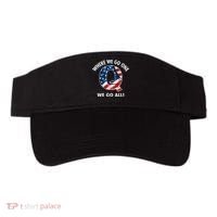 Q Anon Where We Go One We Go All  Visor thumb 0