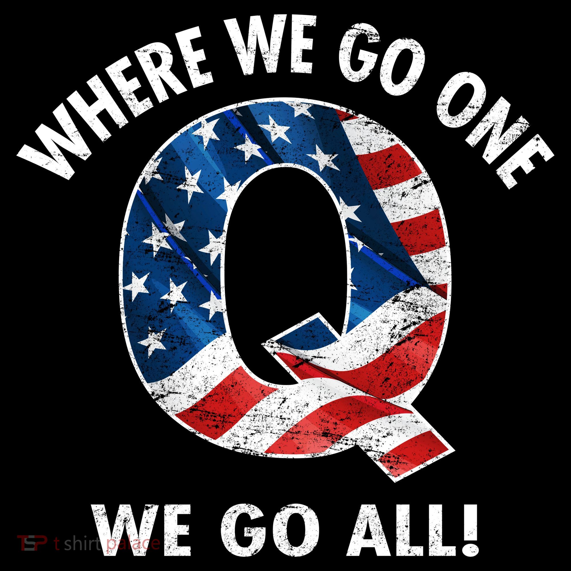 Q Anon Where We Go One We Go All  Visor