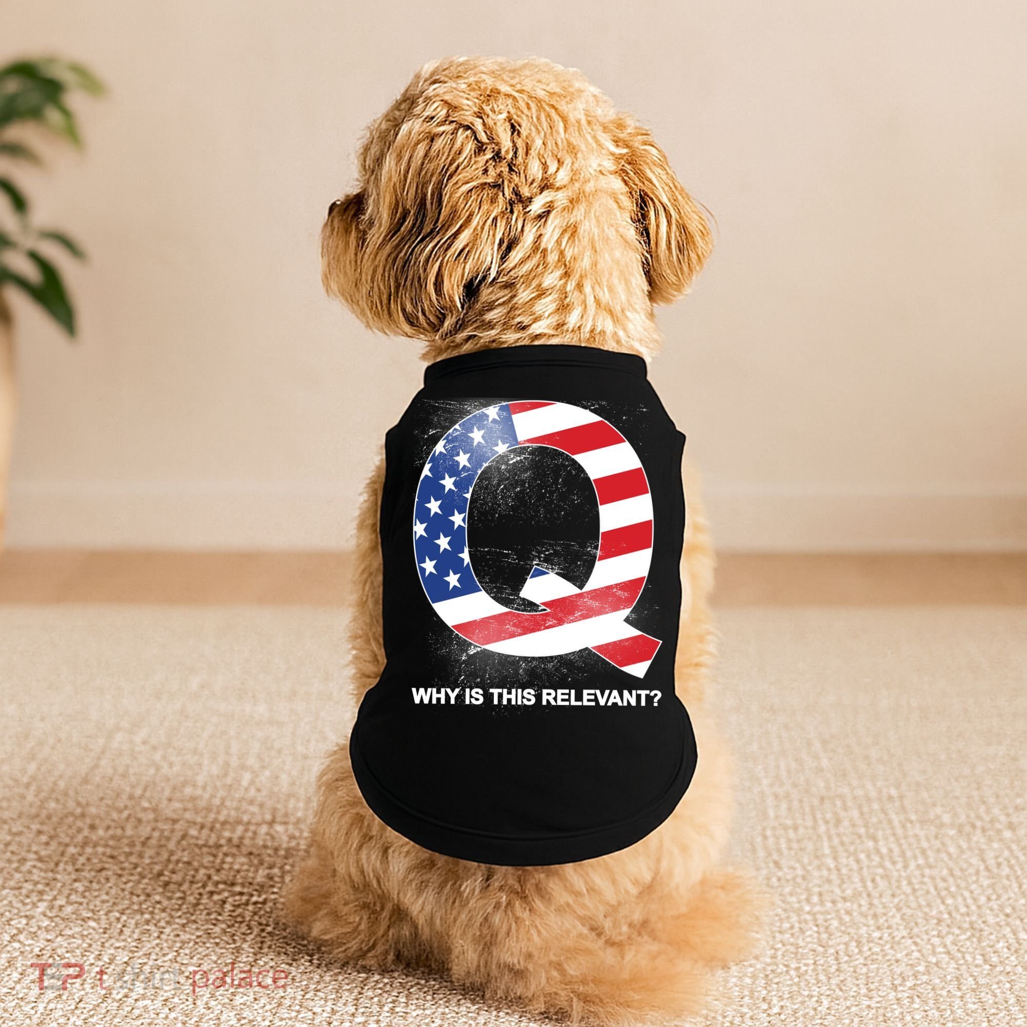 Q Anon Why Is this Relevant Doggie Tank