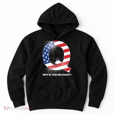 Q Anon Why Is this Relevant Hoodie