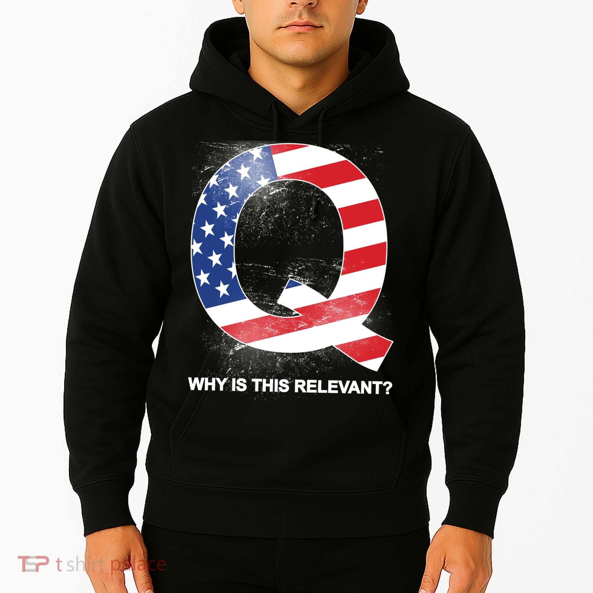 Q Anon Why Is this Relevant Hoodie
