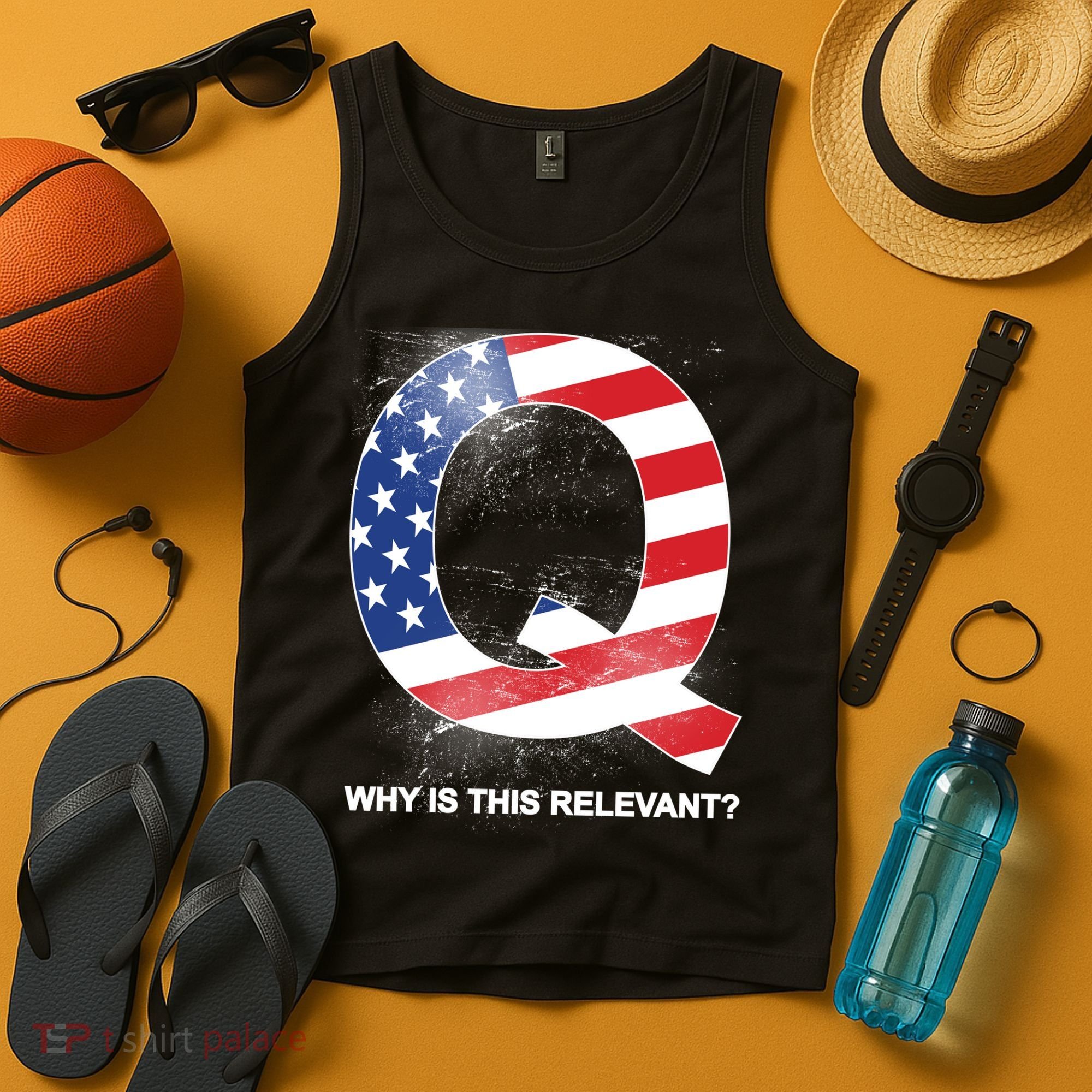 Q Anon Why Is this Relevant Tank Top